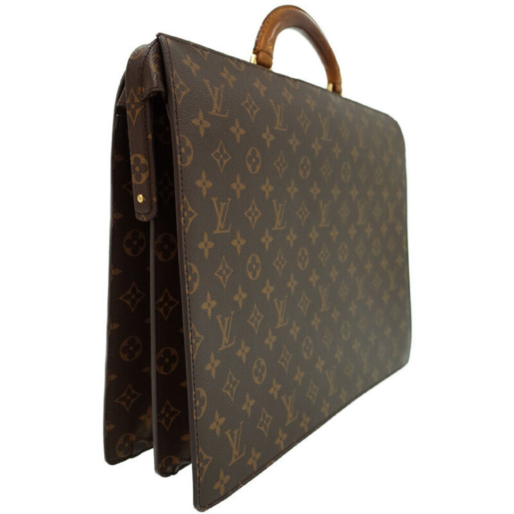 Louis Vuitton Monogram Business Serviette Fermoir Bag